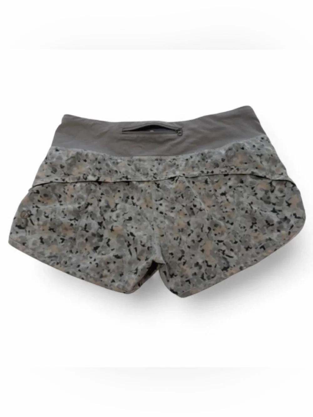 Lululemon Run: Speed Short *4-way Stretch Grey Size 4